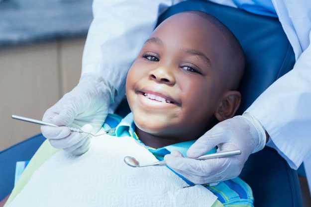 pediatric-dental-care child getting pediatric dental care